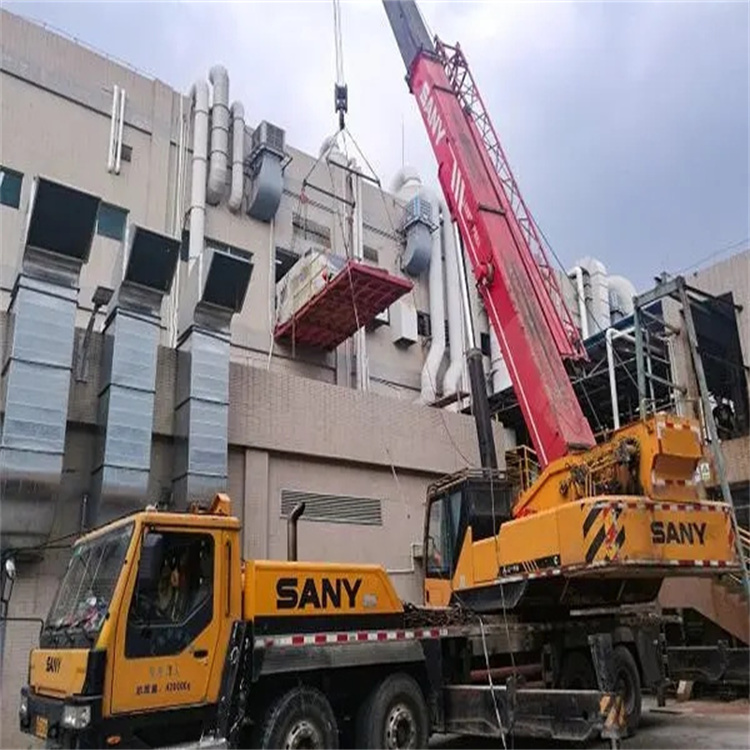 达川租赁大型汽车吊，助力工程项目高效进行