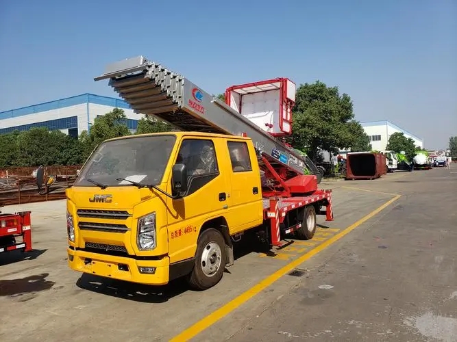 达川附近云梯车出租 砂石搬运