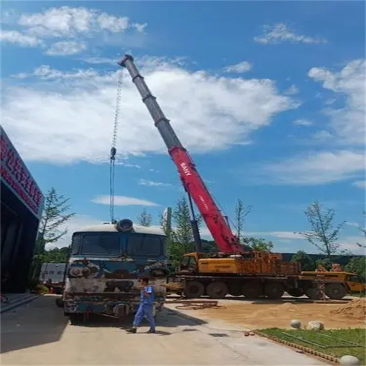 达川吊车出租｜16吨汽车吊｜工地吊装/设备吊运｜灵活调度_专业团队